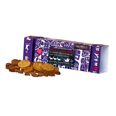 Dog Christmas cracker filled with treats - Xmas gifts for dogs