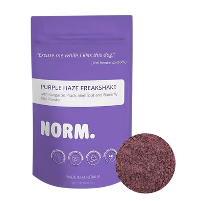 Norm purple haze freakshake powder - front